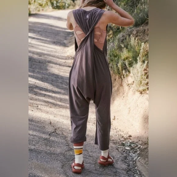 FP Movement by Free People Twist Back Jumpsuit - Picture 2 of 3